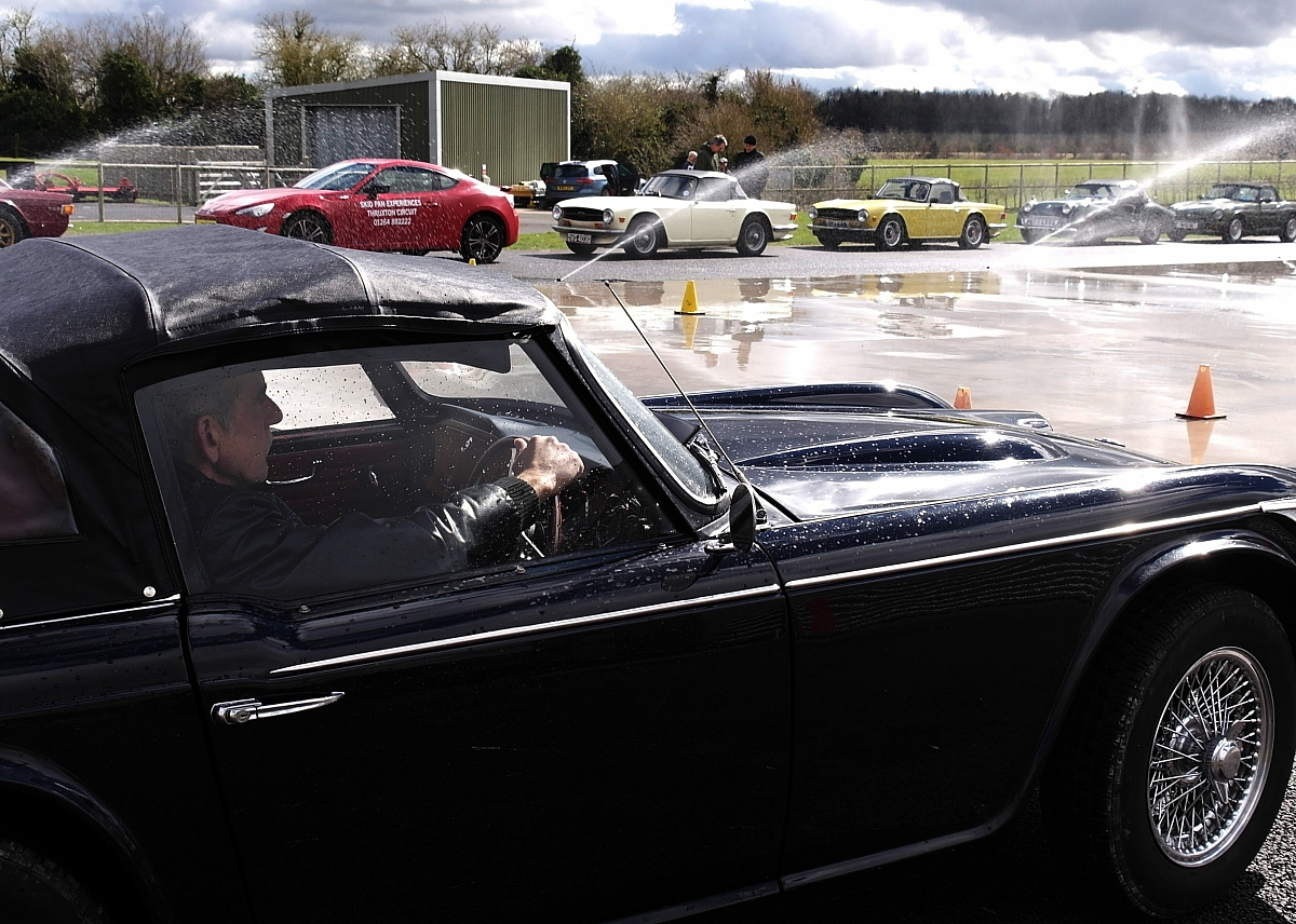 London Group TR Skid Pan experience - Thruxton