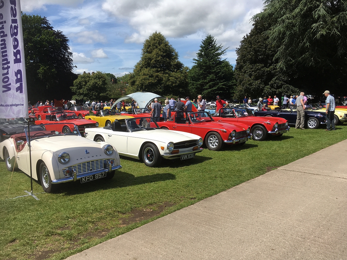 Cleveland Group - Newby Hall classic car show - with TS2 
