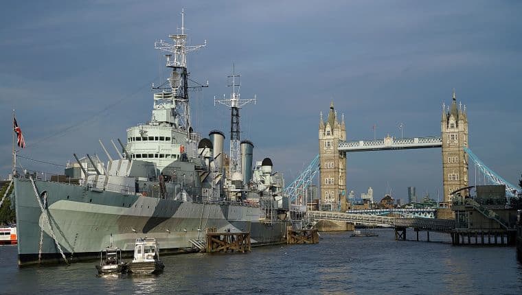 NLG away day - HMS Belfast