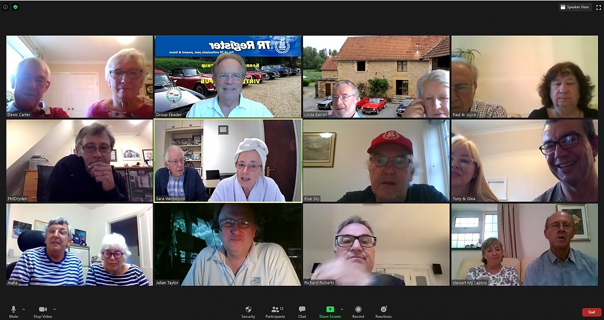 Kennet Valley Group - July Virtual Club Night Meeting 