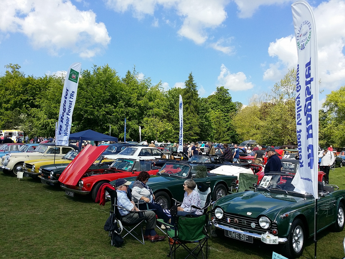 TR Register Members FULLY BOOKED at Basingstoke Festival of Transport 2021