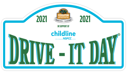 Drive it Day 2021 - get your rally plate now! 