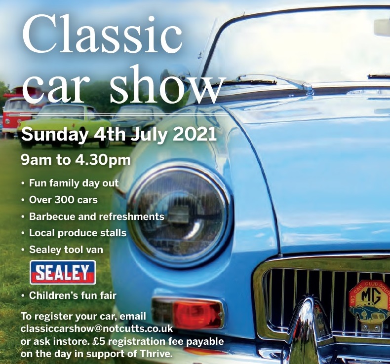 Notcutts Classic Show - CANCELLED until 2022