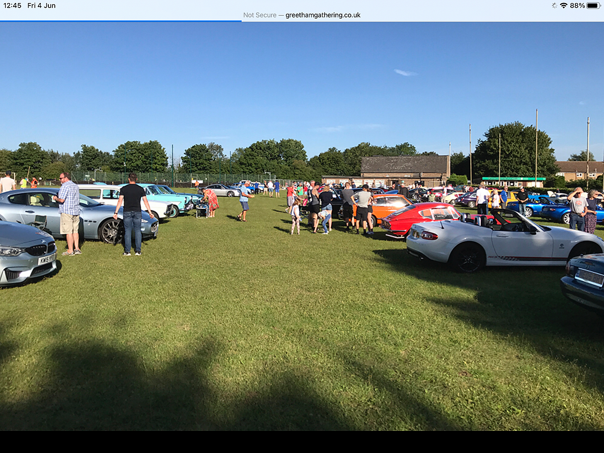Camb Followers will be at the Greetham Classic Car Meet