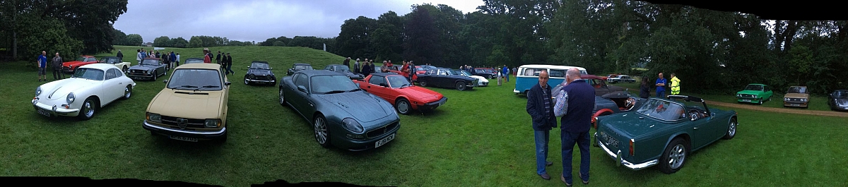 Kennet Valley Group joins Wessex TR's at IBM Invited Car night