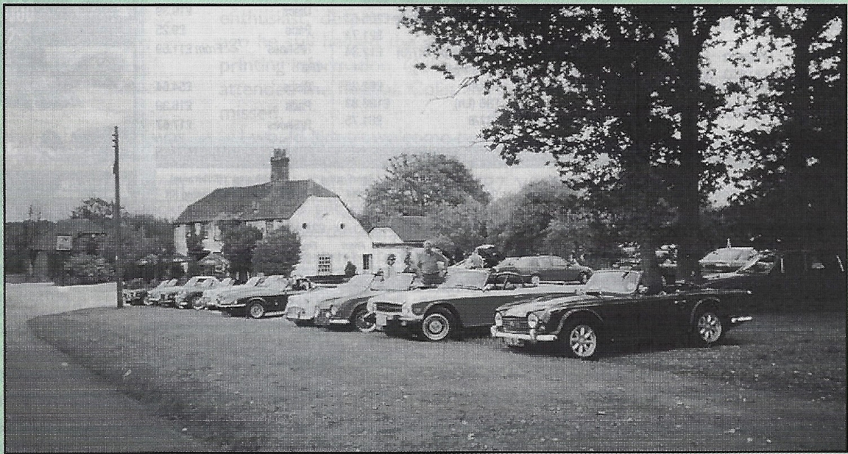 Classic Cars at the George and Dragon, Wolverton Towns End