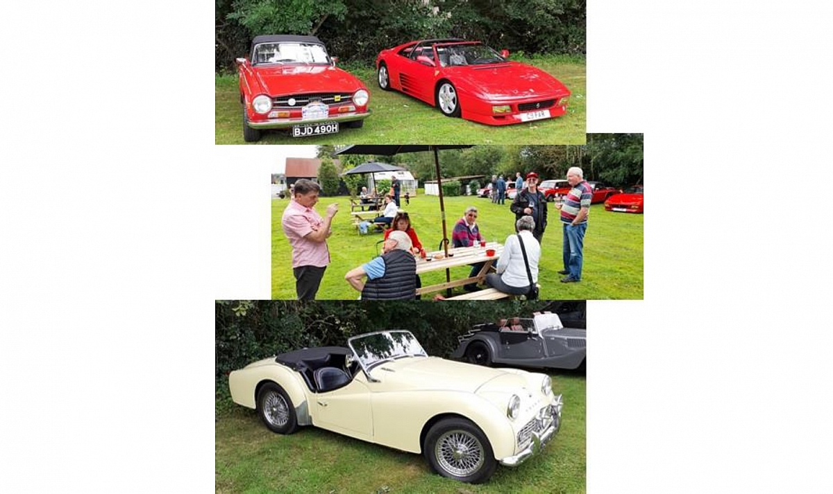 KVG enjoys an afternoon at the Classic Show at the George & Dragon