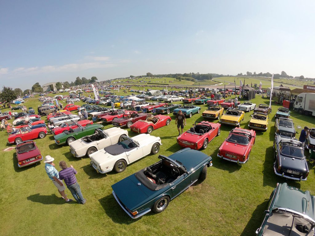 Shropshire Group Visit Oulton Park Gold Cup Event