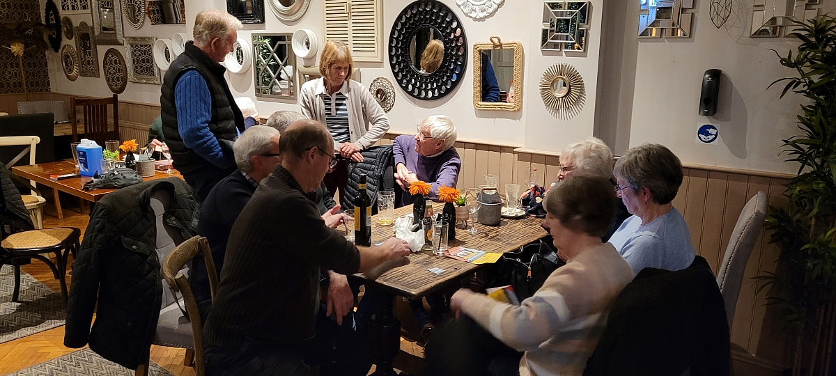 Kennet Valley enjoy their February Club Night and a long lost TR4 is bought! 
