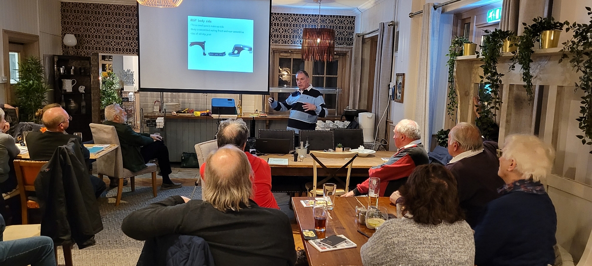 Kennet Valley Group hear about the develop project of the MGF