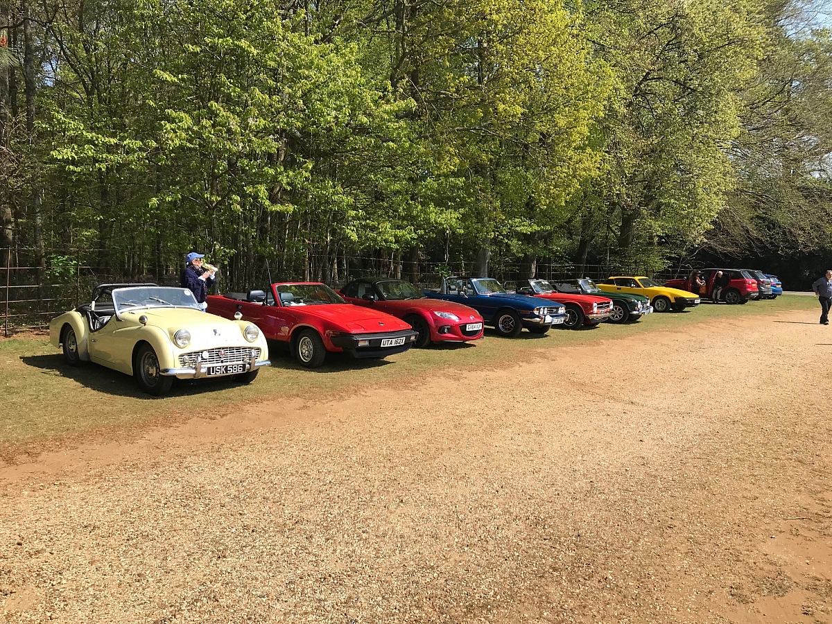 Kennet Valley Group - How difficult can it be, A TR club and Drive it Day. 