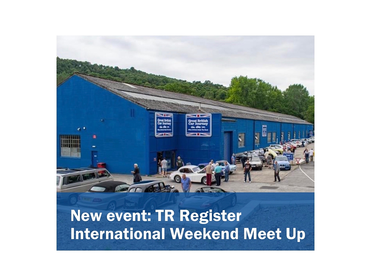 LVG are going to TRR Weekend meet in Derbyshire