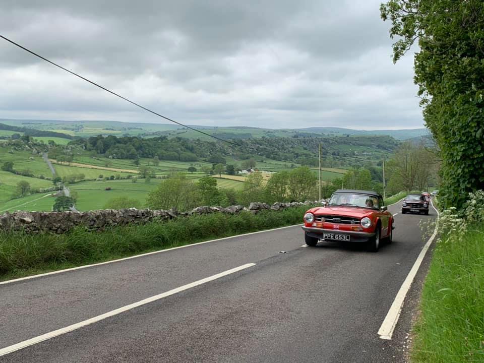 Stoke Group Run to the TR Register International Meet Up at the Great British Car Journey Museum at Ambergate Derbyshire 