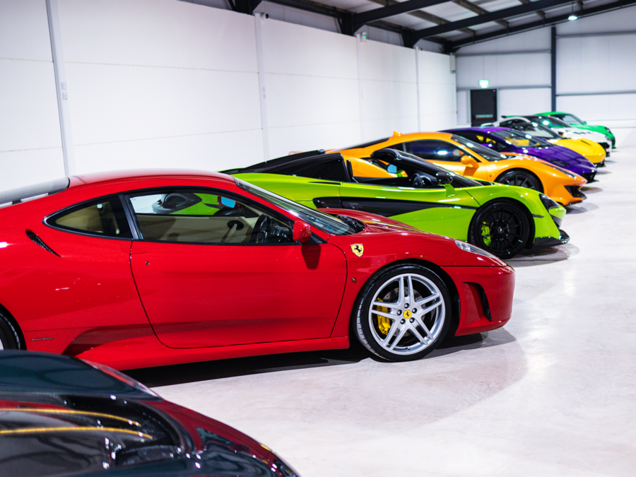 Brunel at Five Zeros Supercar Barn
