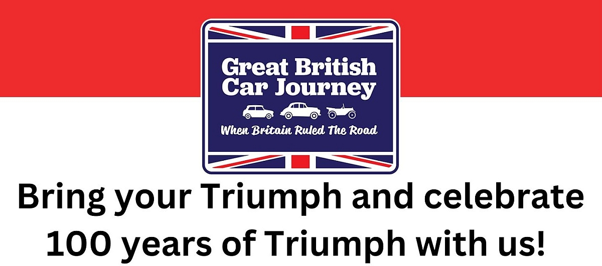 100 Years of Triumph at the Great British Car Journey