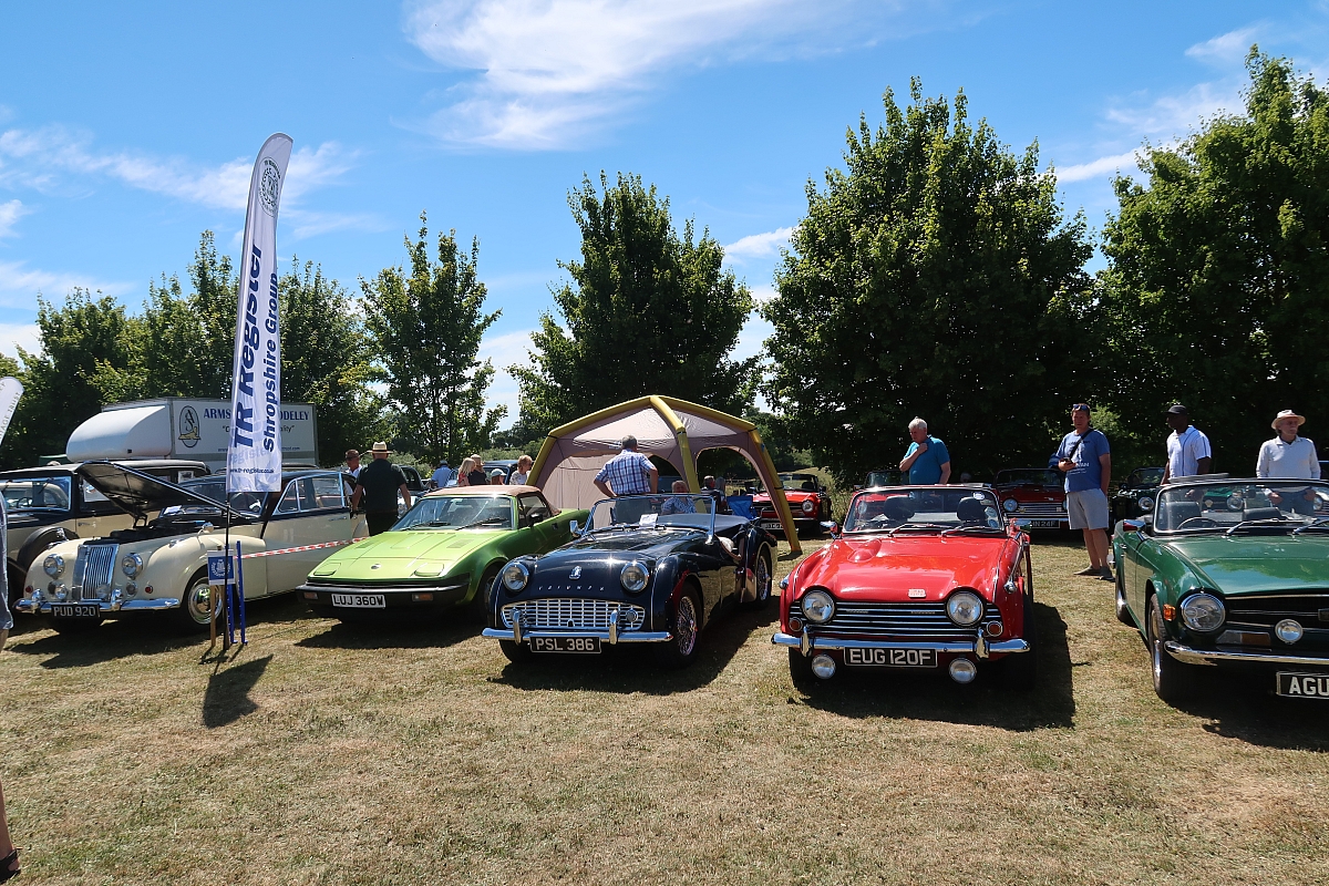 Shropshire Group's Run to The Shrewsbury Classic Car Festival