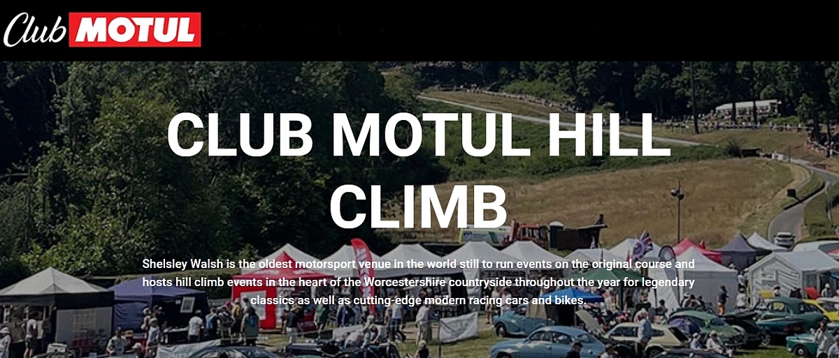 TR Register members offer to drive the hillclimb at Shelsley Walsh