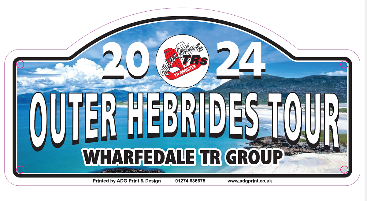 WHARFEDALE TRs HEAD TO THE OUTER HEBRIDES AND SKYE