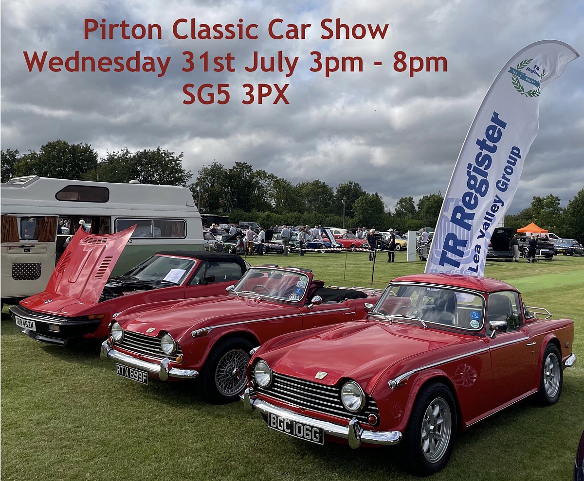 LVG enjoy Pirton Classic Car Show