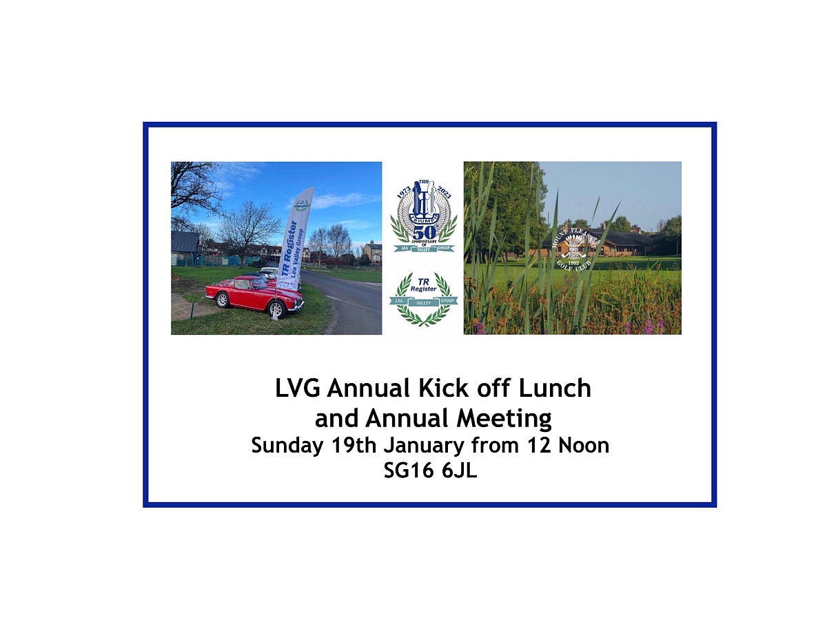 LVG AMM and Kick off Lunch