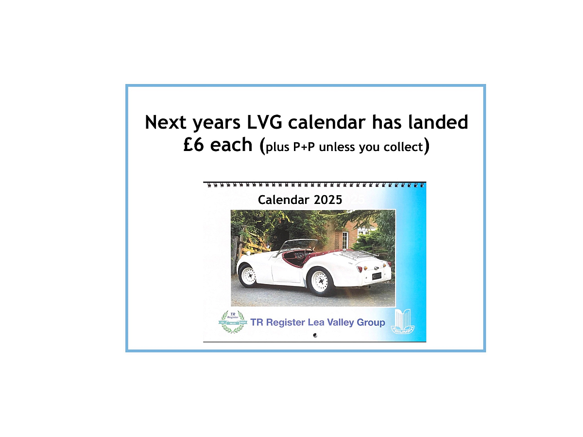 LVG Calendar now available