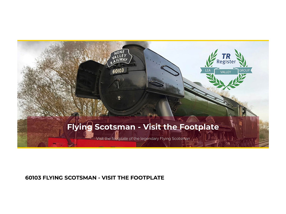LVG meets The Flying Scotsman