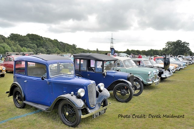 Classic Vehicle Show at Verwood Rustic Fayre, August Bank Holiday