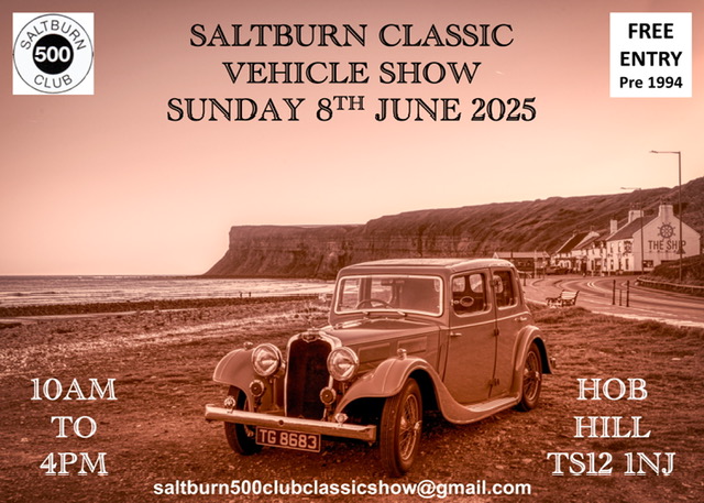 TR Register Cleveland Group - Saltburn Classic Vehicle Show