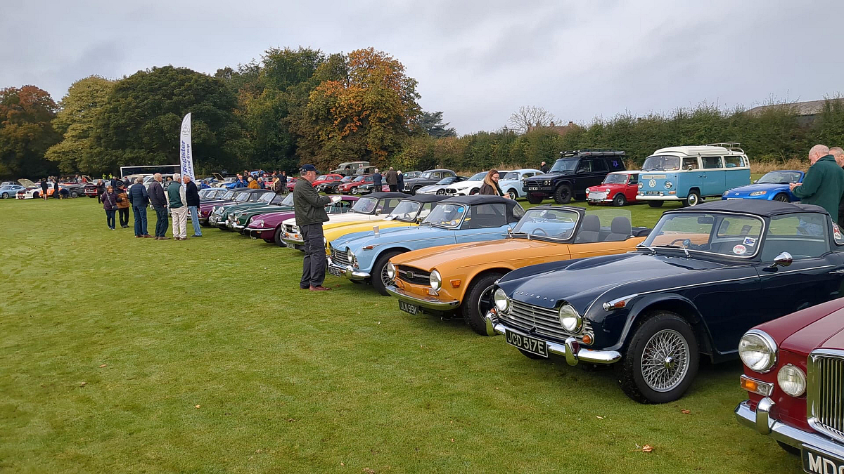 Cleveland Group TR Register - Helperby Brafferton Sports Association Classic Car Show