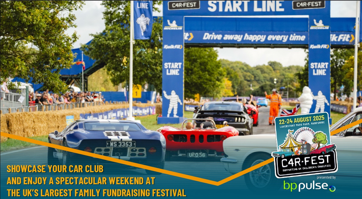 CARFest 2025 - exclusive discounted and display access tickets for ALL TR Register members - DEADLINE 16th July 2025